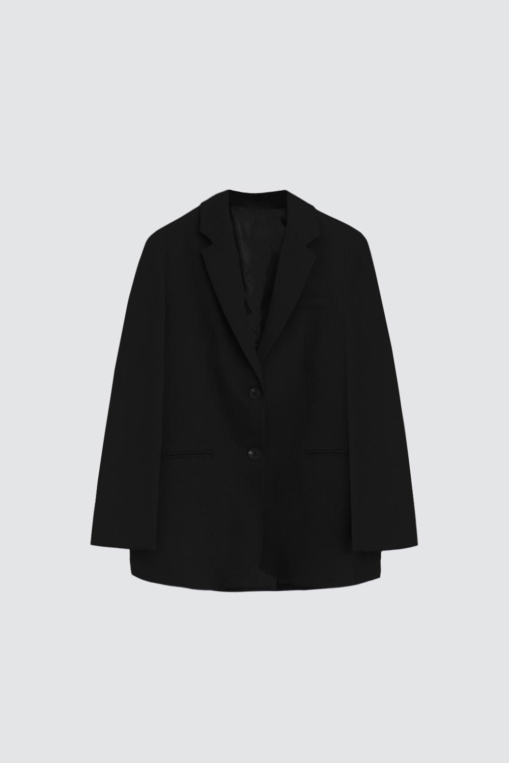 Oversize Blazer Siyah Kadın Ceket