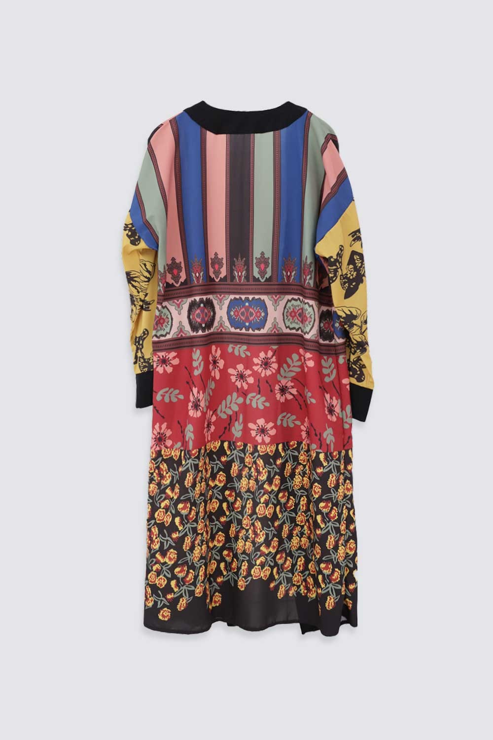 ETNİK DESENLİ Renkli Kadın Kimono