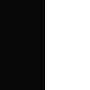 Düğme Detaylı Yırtmaçlı Pötikare Siyah-Beyaz Kadın Etek
